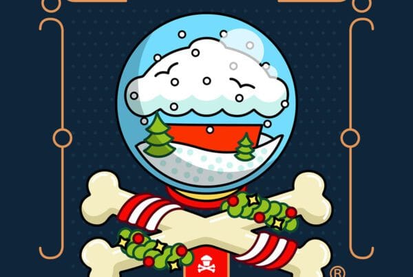 Johnny Cupcakes - Illustration of xmass glass ball for animations