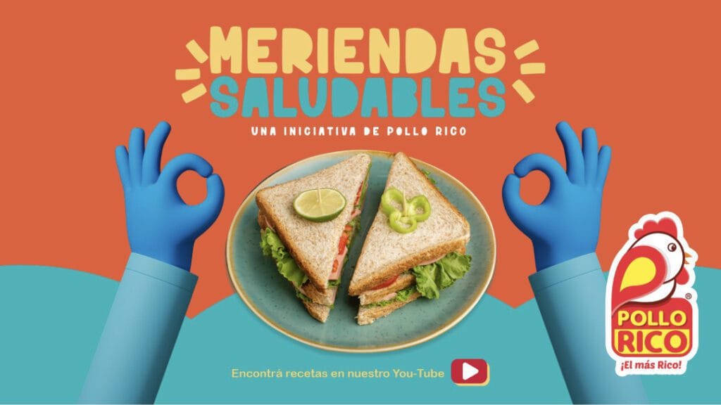 Meriendas Saludables - Key Visual for Pollo Rico