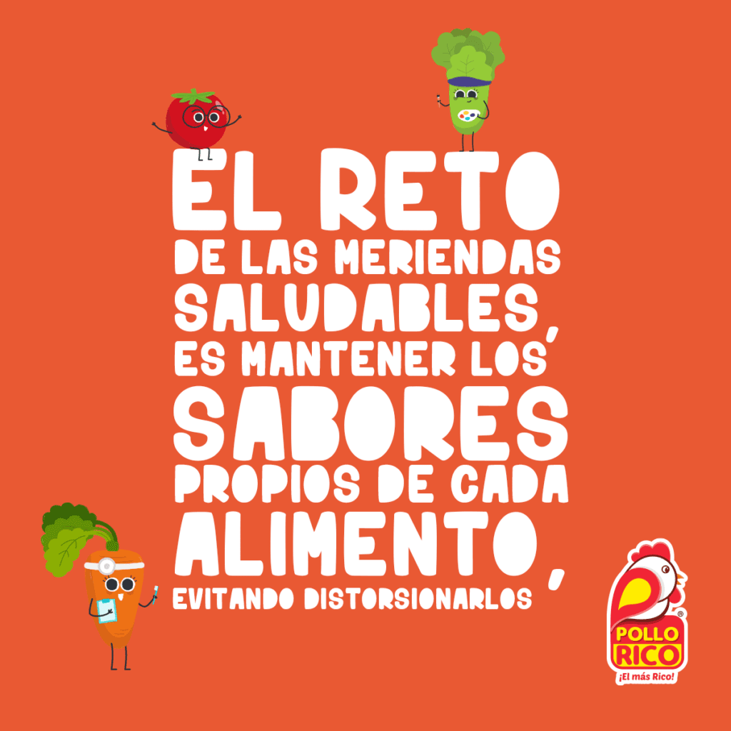 Meriendas Saludables, El reto es mantener los sabores propios de cada alimento