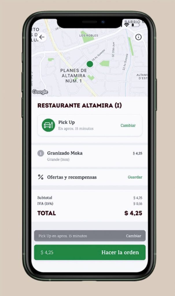 Casa del Café - App Screen 6