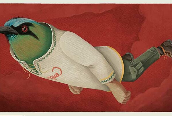 Guardabarranco obra de Kaiz