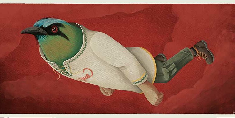 Guardabarranco obra de Kaiz